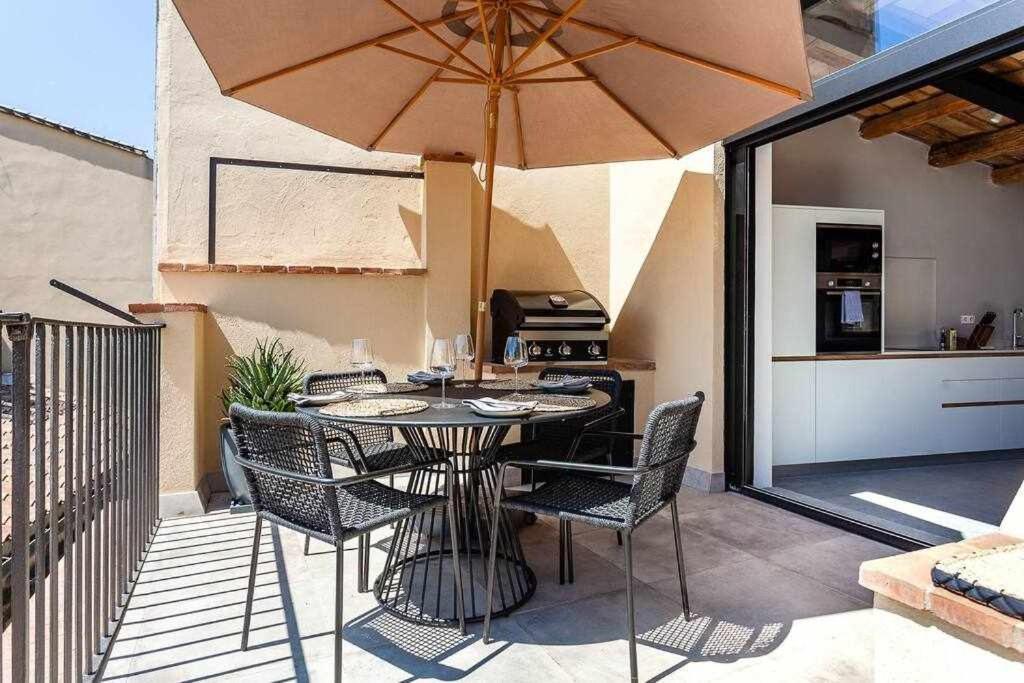 Velo Vern 3 Luxury Penthouse W Views Of City Wall Girona Exteriör bild