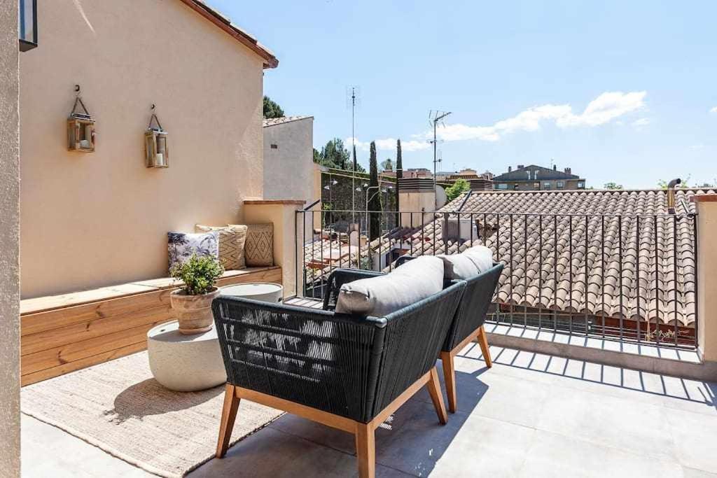 Velo Vern 3 Luxury Penthouse W Views Of City Wall Girona Exteriör bild